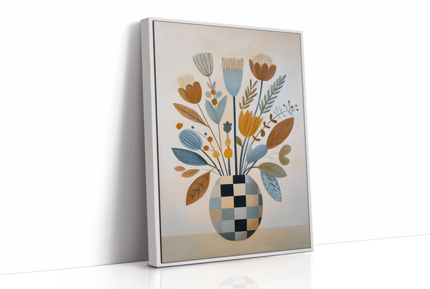 Geometric Vessel, Botanical Dreams
