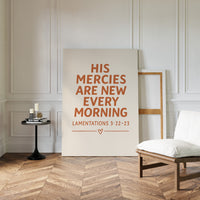 New Every Morning Scripture Print