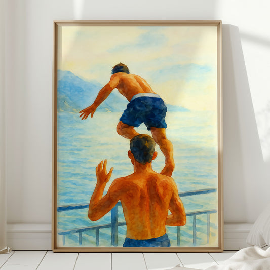 Summer Leaps Into Ocean Blue