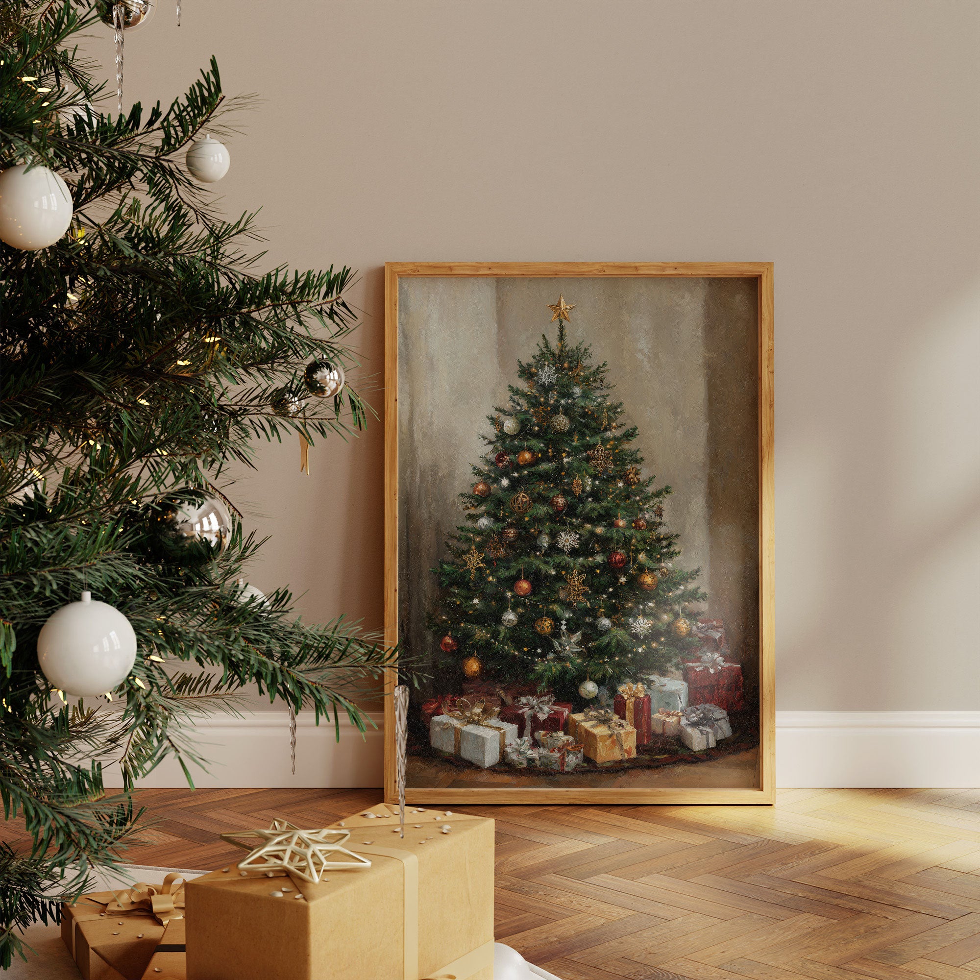 Painted Memories Of Christmas Morning