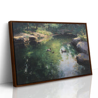 Mallards Find Their Secret Pool