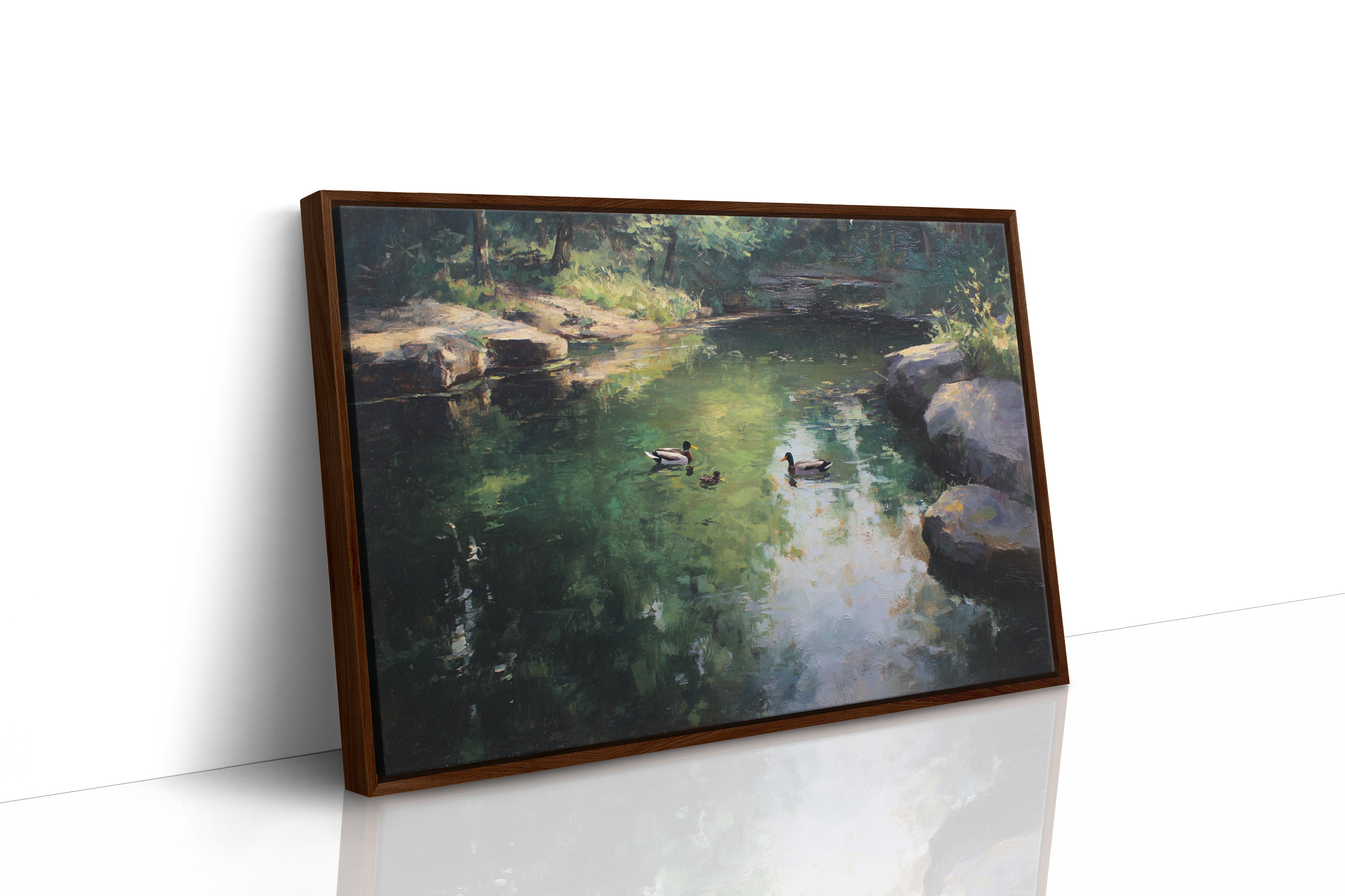 Mallards Find Their Secret Pool