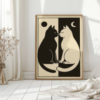 Day Meets Night Through Feline Eyes