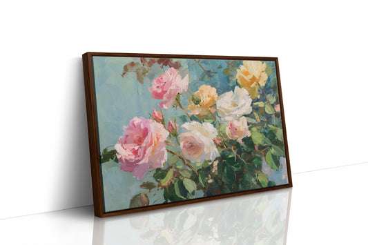 Summer Roses Catch Morning Light