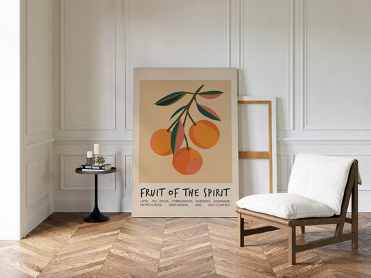 Fruit of the Spirit Citrus Branch Print