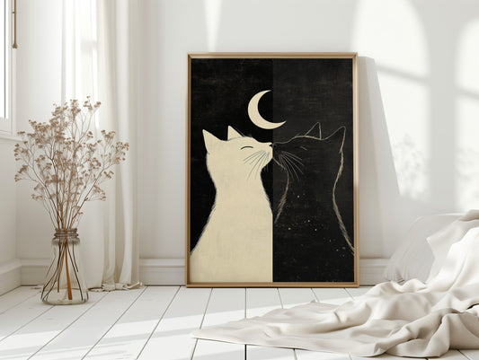 Moonlit Tales Of Two Cats