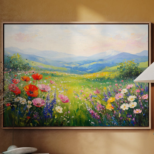 Summer Blooms Paint Mountain Dreams