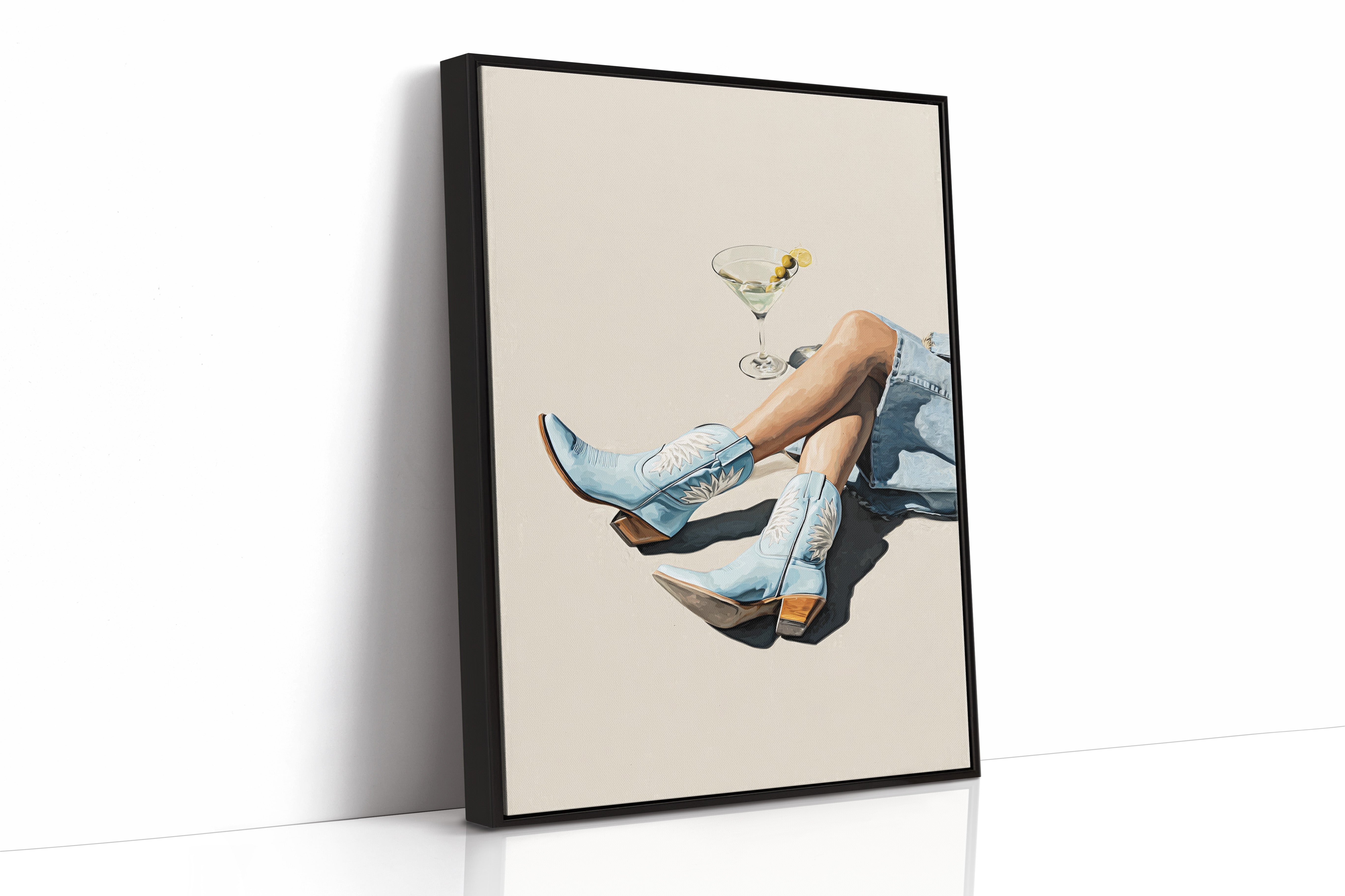 Martinis Meet Baby Blue Daydreams