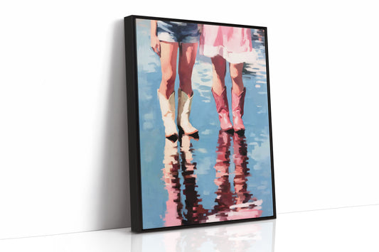 Summer Boots Ripple Blue Memories