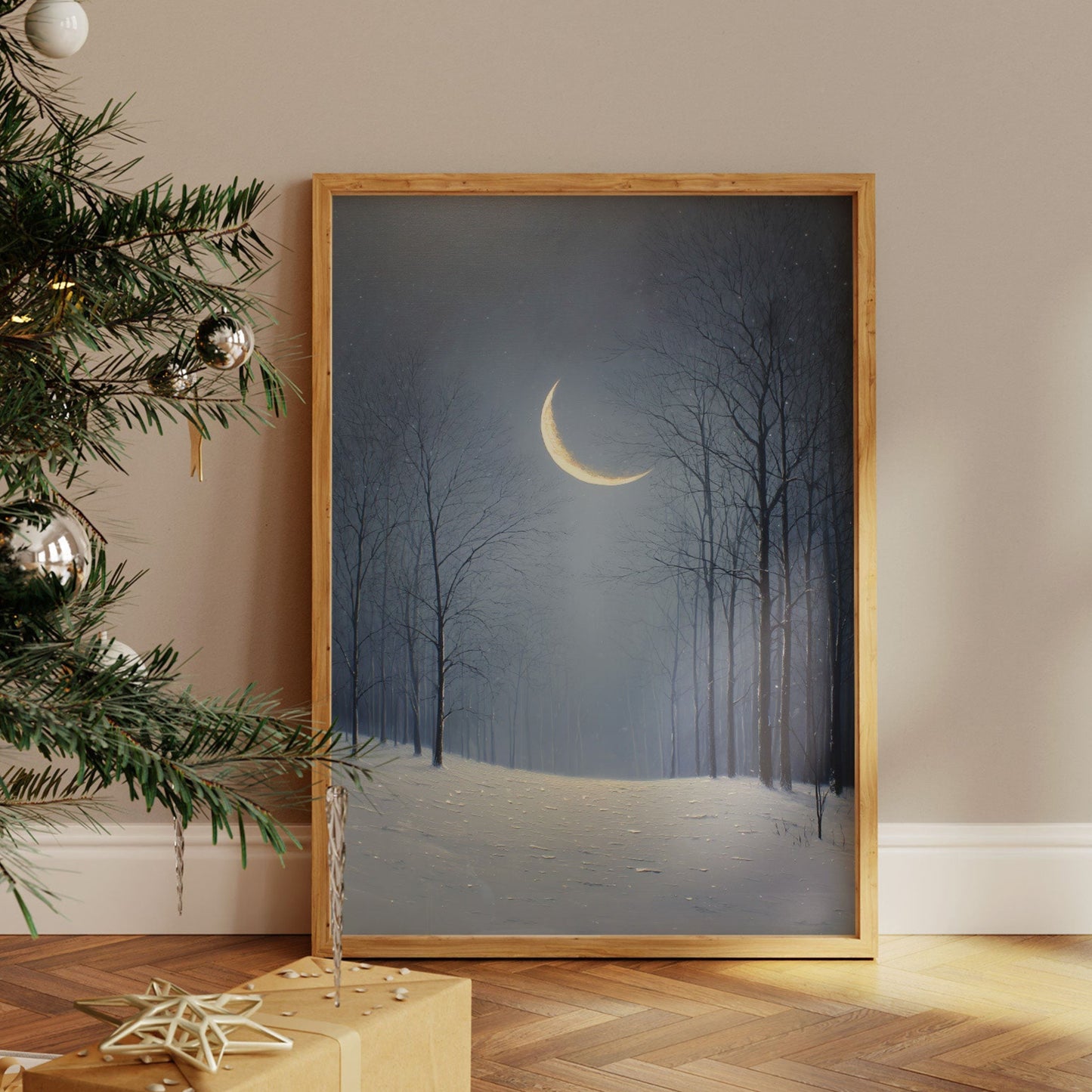 Crescent Moon Leads December Home