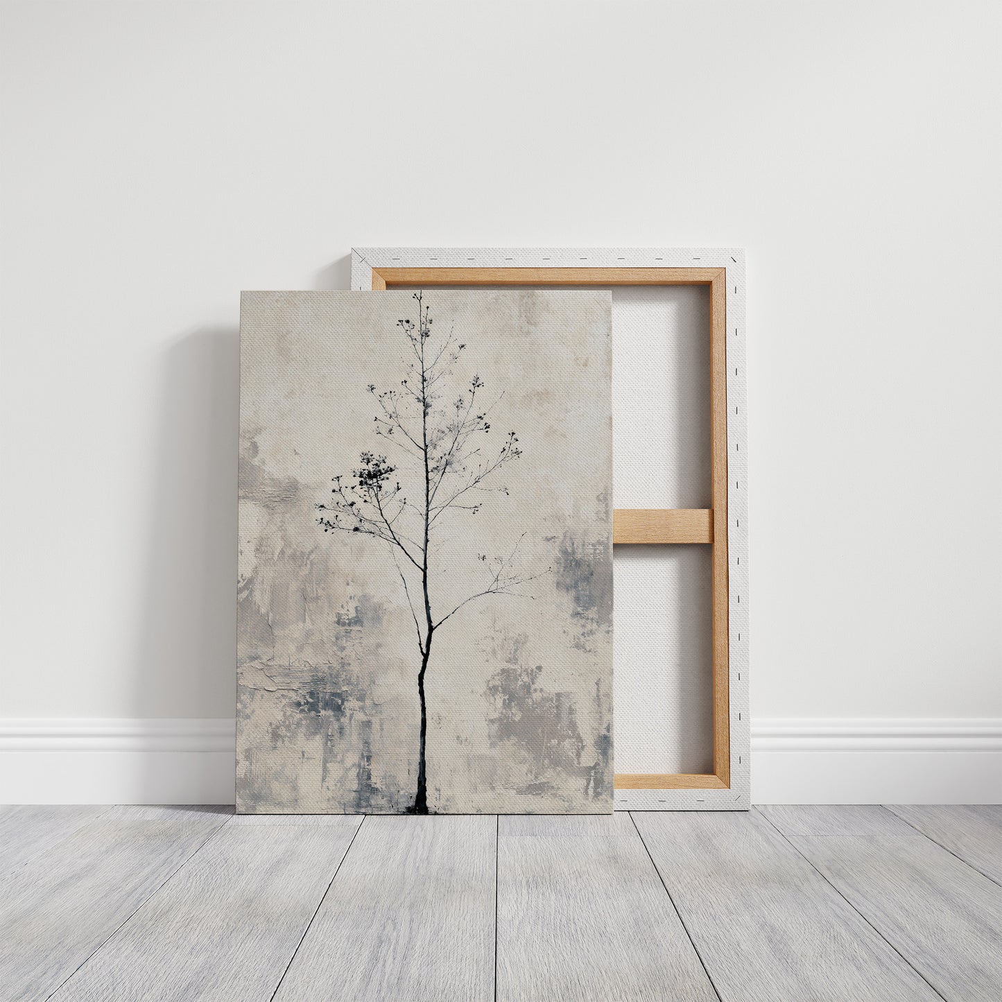 Delicate Branches: A Minimalist Winter Tree