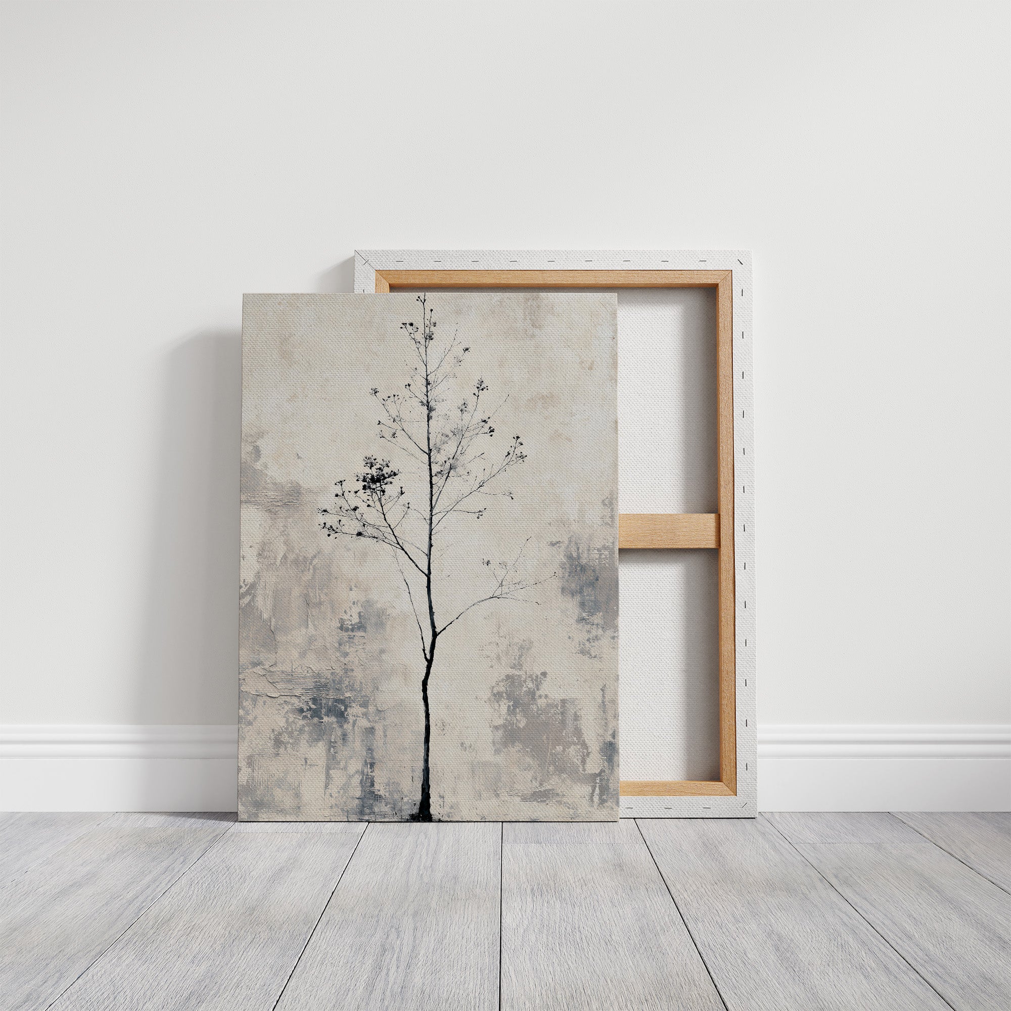 Delicate Branches: A Minimalist Winter Tree