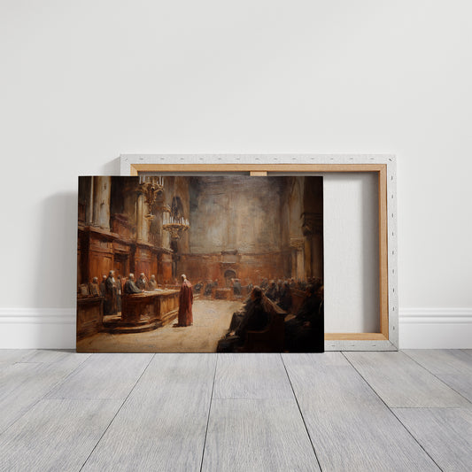 Scholarly Halls Meet Classical Canvas