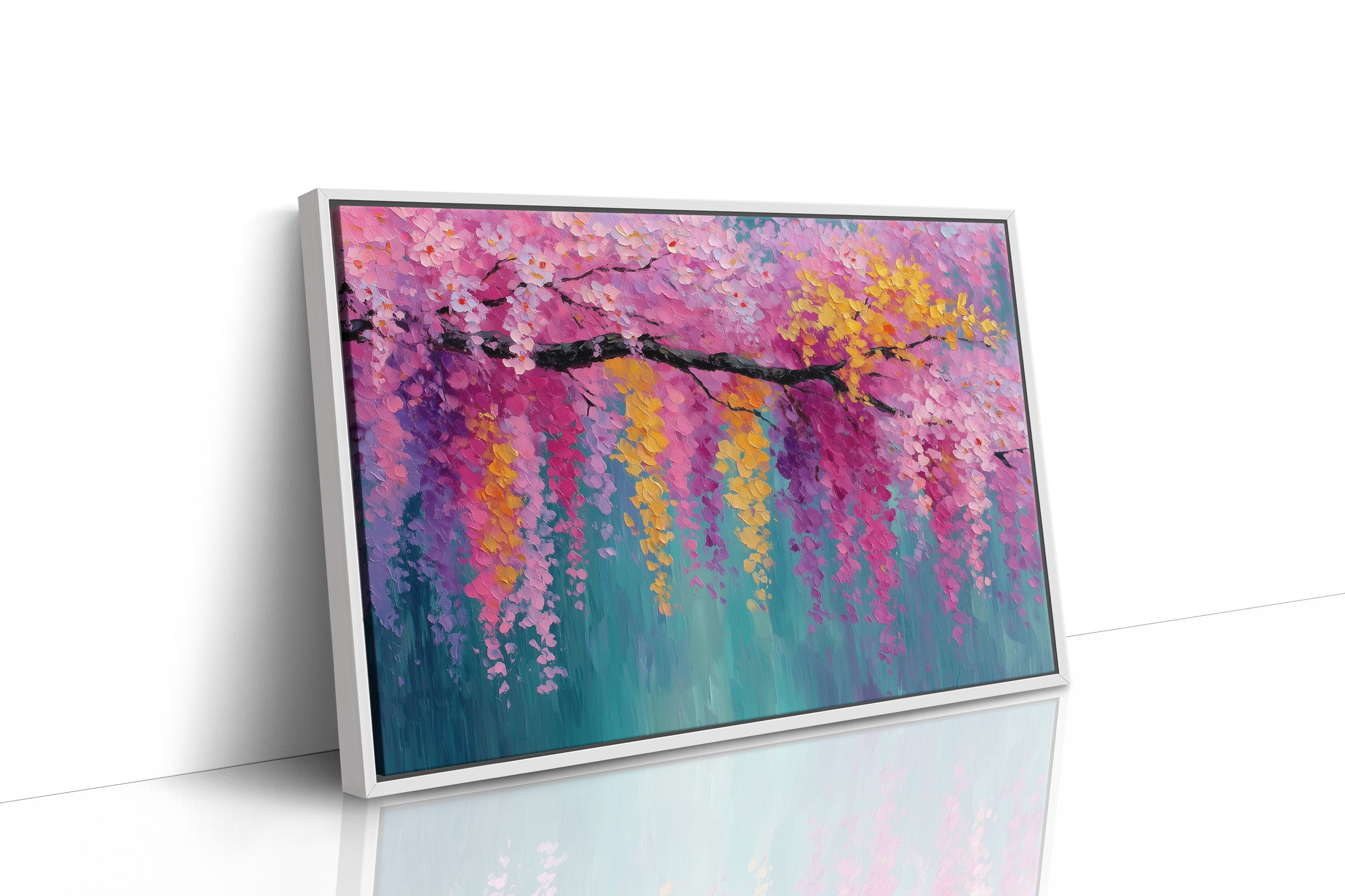 Cherry Blossoms Paint Summer's Symphony