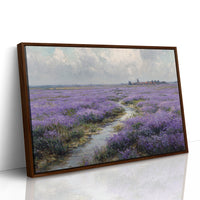 Lavender Paths Lead To Windmills