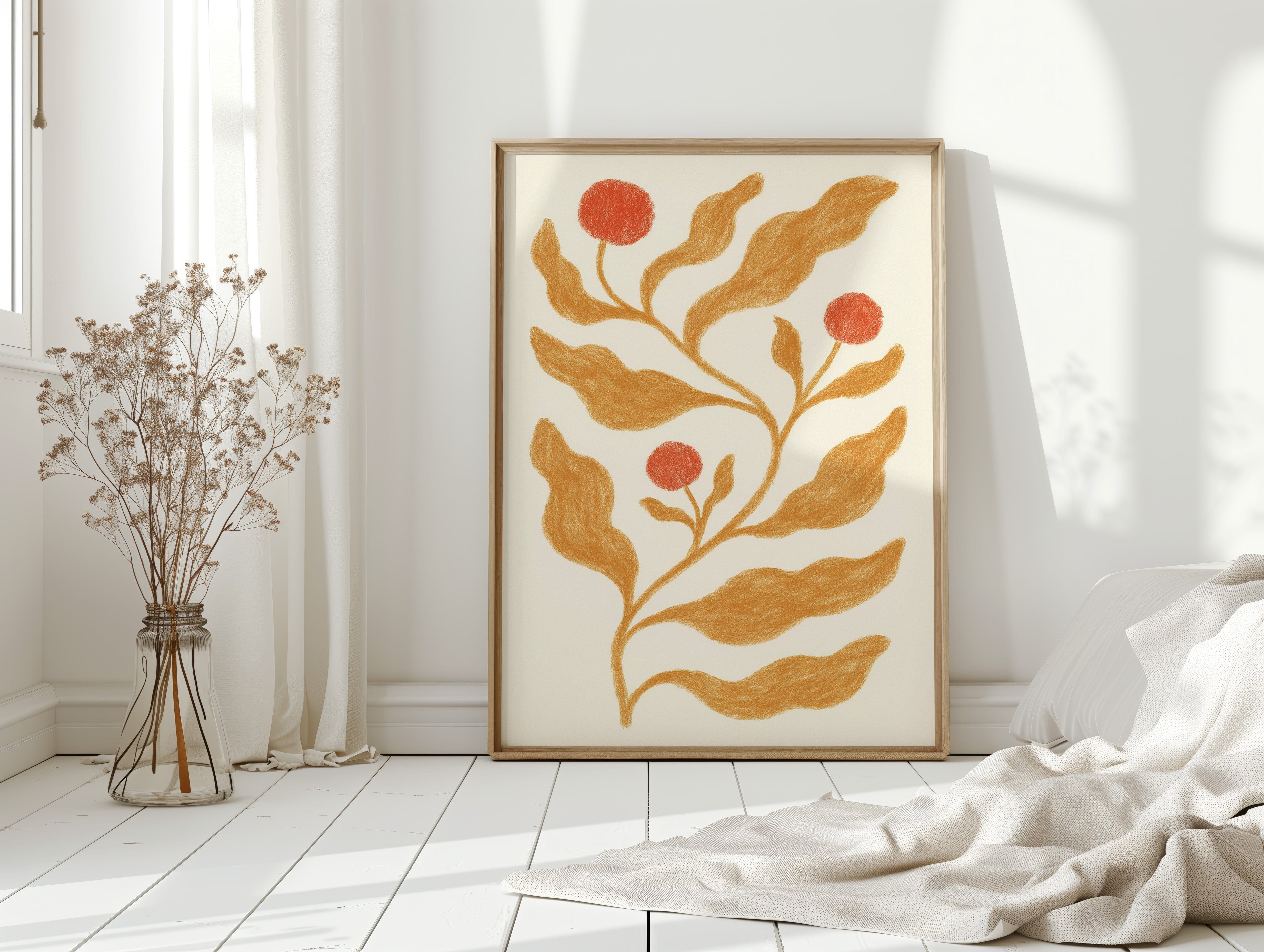 Golden Leaves Hold Coral Stories