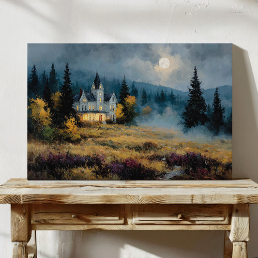 Moonlit Secrets of the Old House