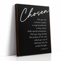 Chosen: 1 Peter 2:9 Scripture Art