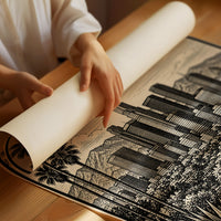 Los Angeles in Woodcut