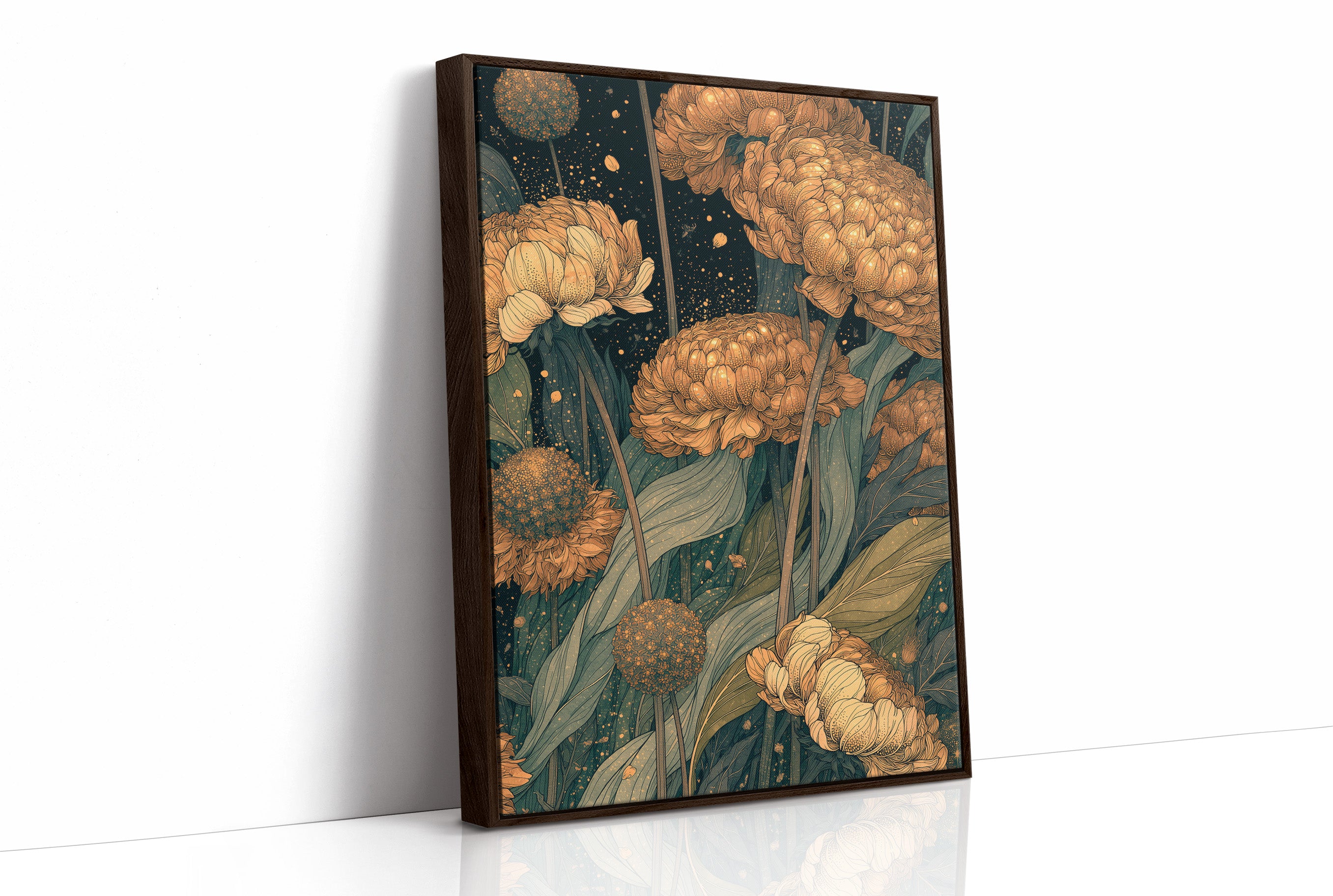 Marigolds Under Midnight: A Dark Botanical Study