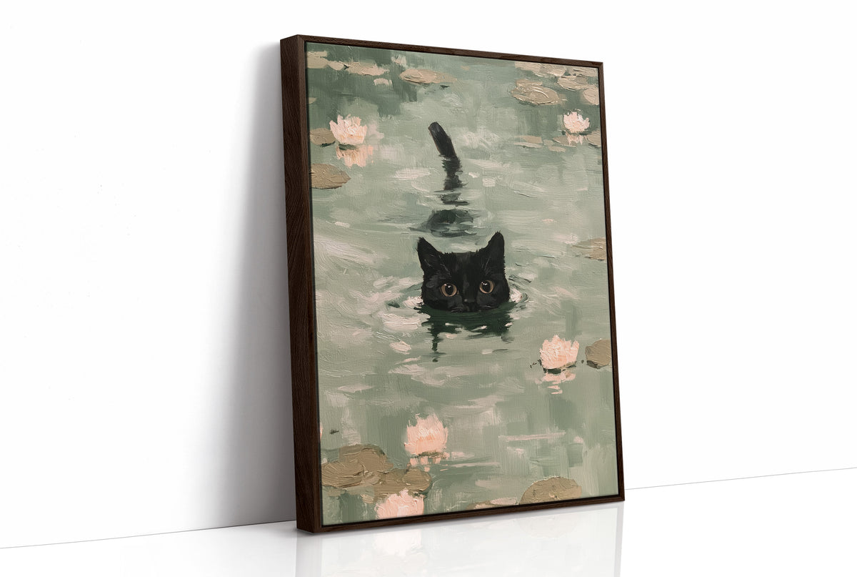 Cats Don't Swim, They Lurk