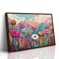 Mountain Meadows Bloom In Candy Colors