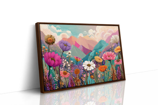 Mountain Meadows Bloom In Candy Colors