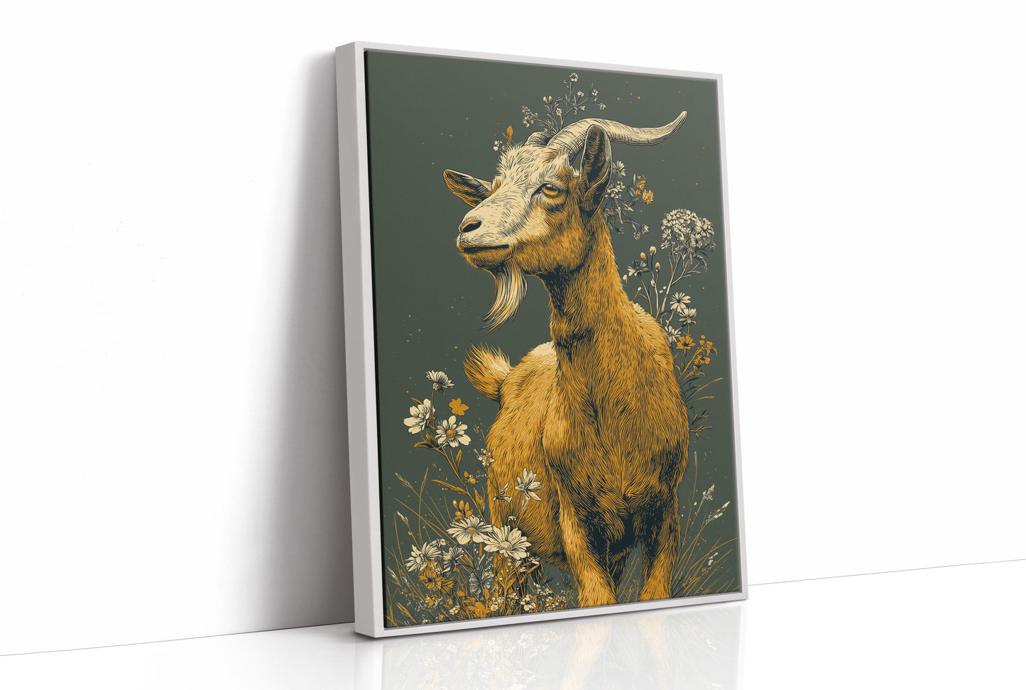Bearded Goat in Bloom