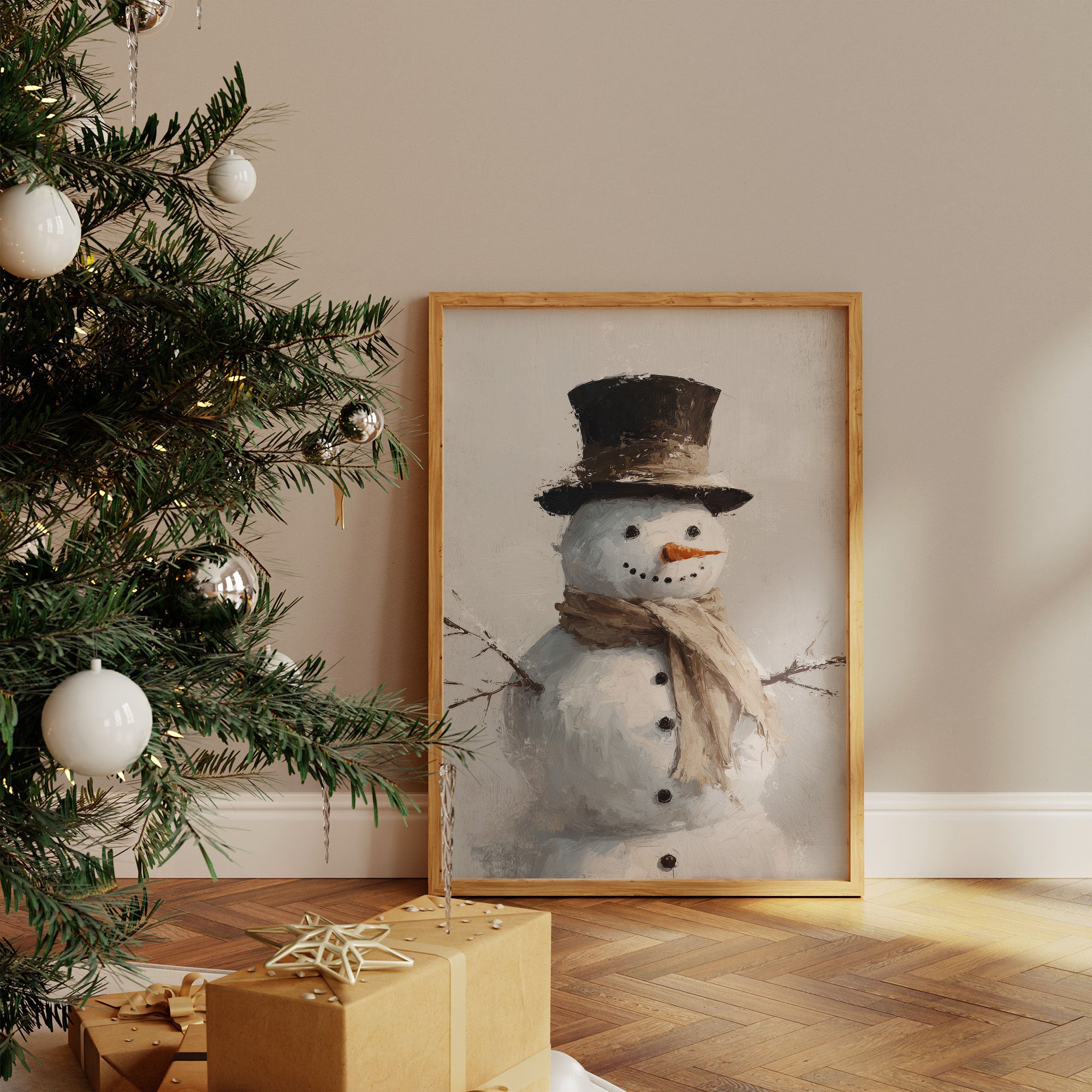 December's Gentle Friend Comes Calling