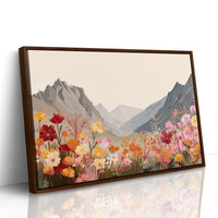 Alpine Meadows Bloom In Coral