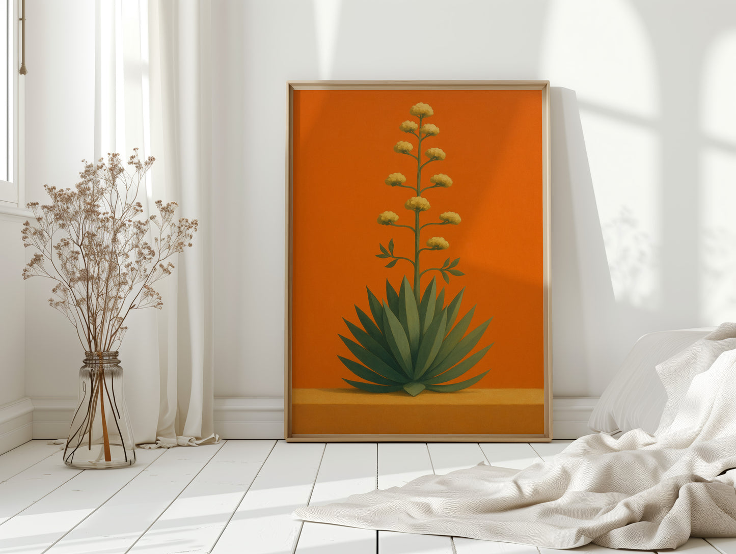 Blooming Agave