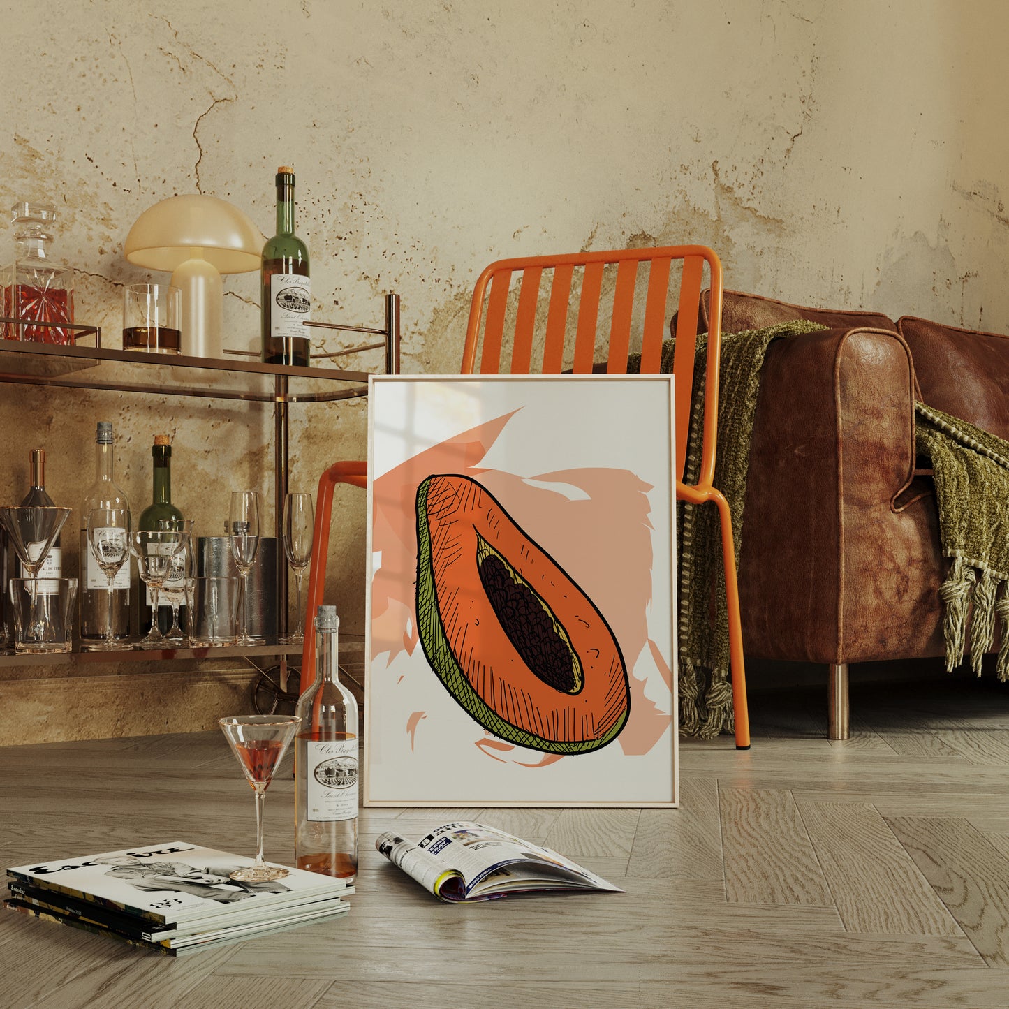 Papaya Slices Through Summer Heat