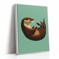 Otter and Its Shell