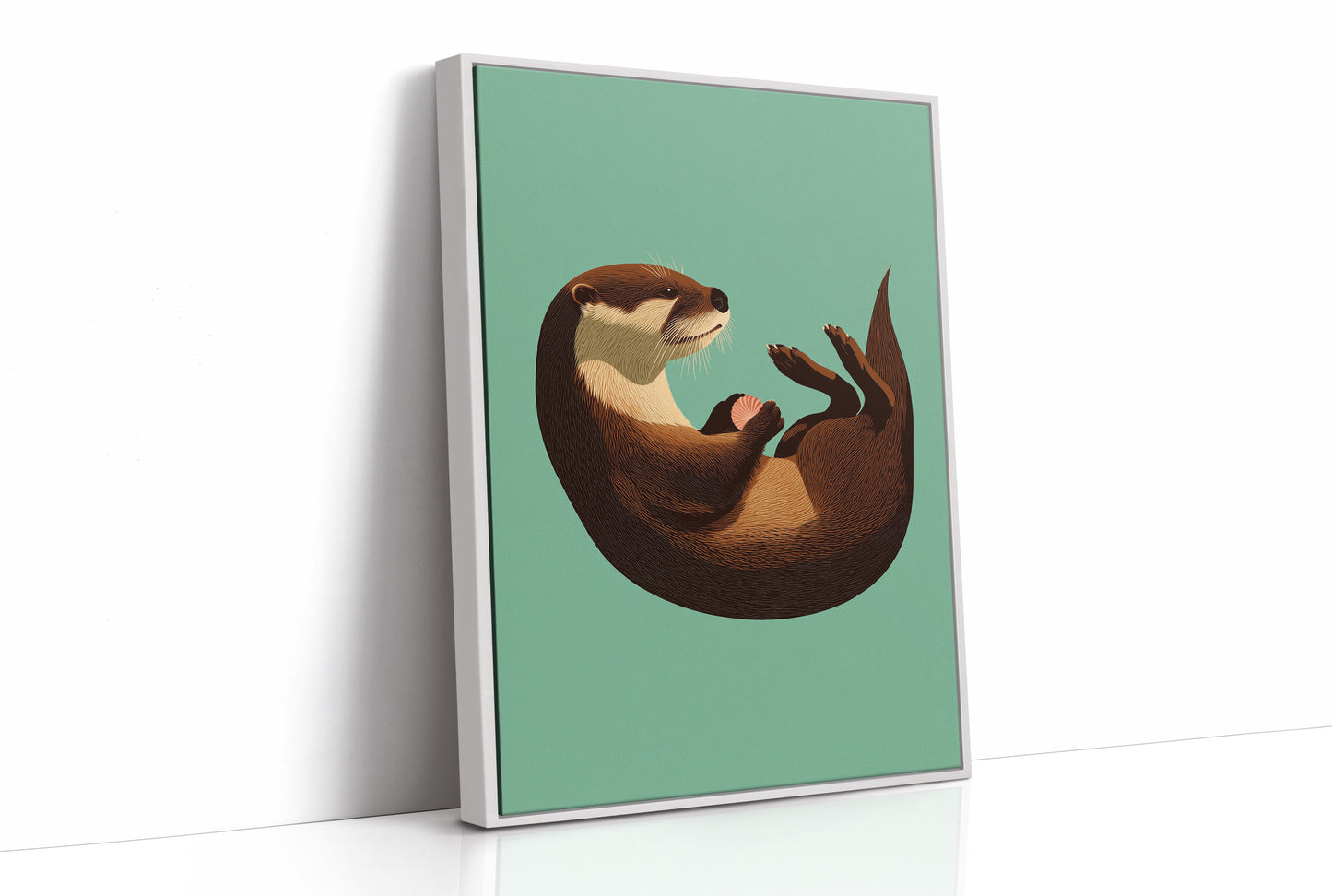 Otter and Its Shell