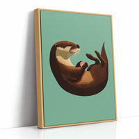Otter and Its Shell