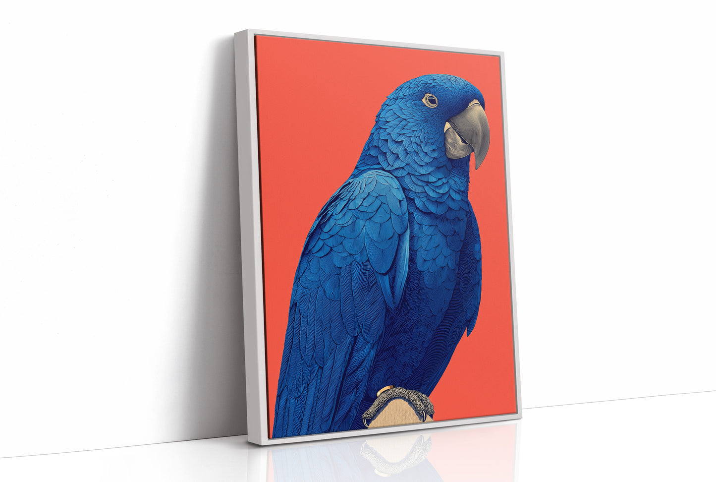 Cobalt Macaw Portrait