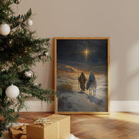 Starlight Guides Their Winter Journey