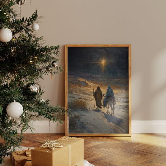 Starlight Guides Their Winter Journey