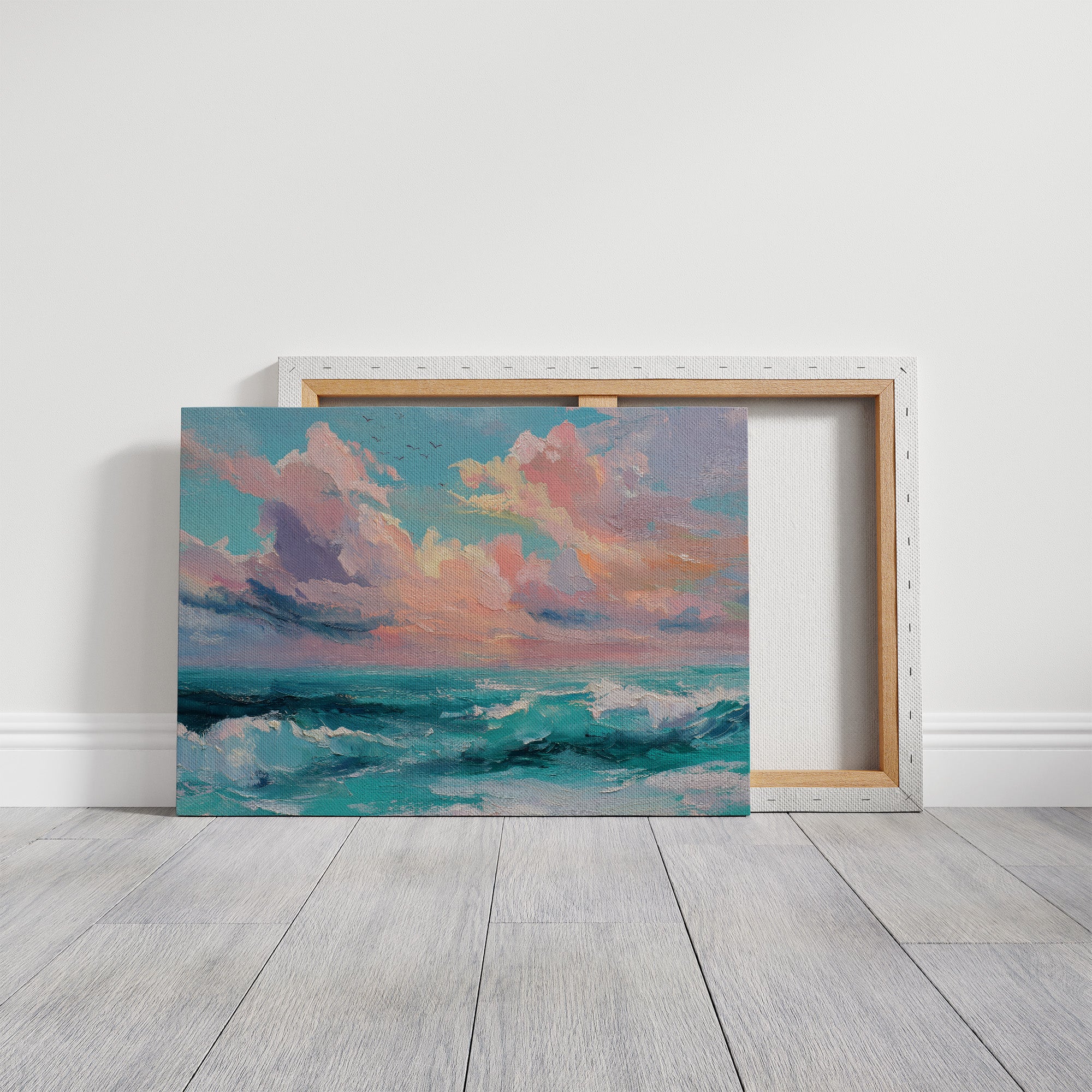 The Ocean Exhales at Dusk
