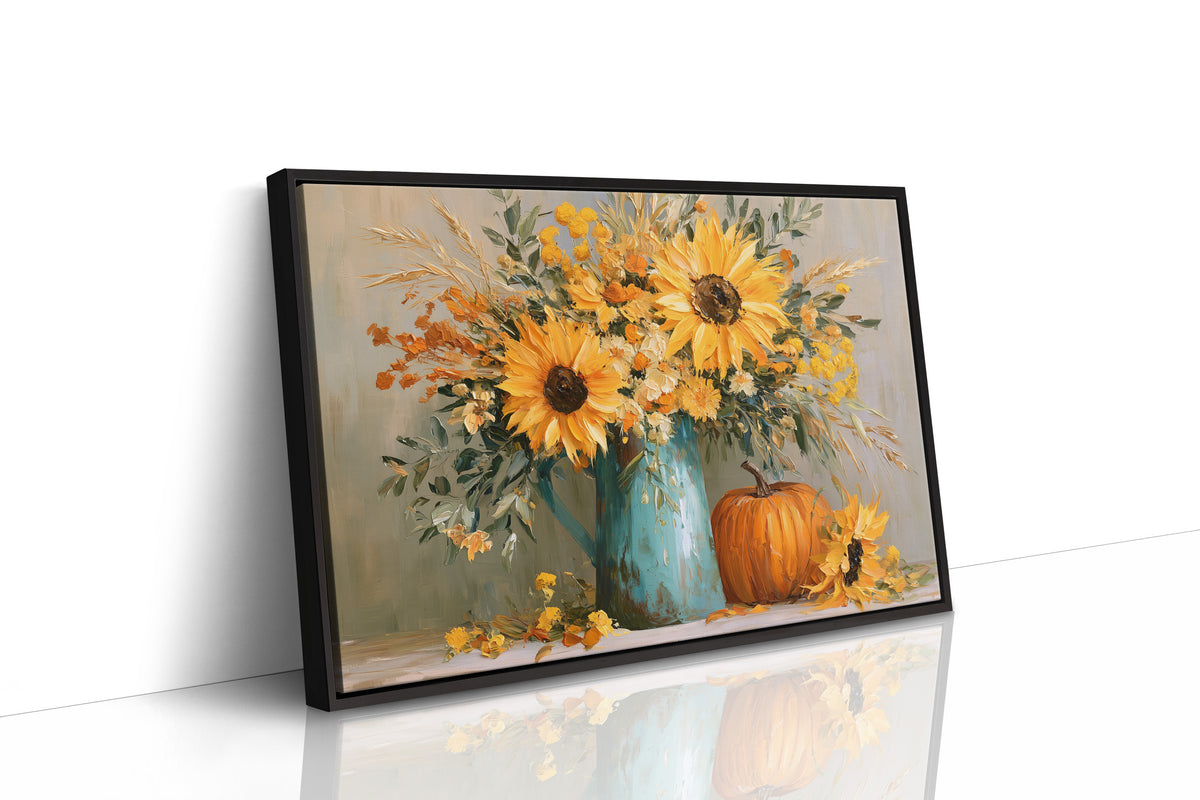 One Sunflower Fell Out of the Bouquet