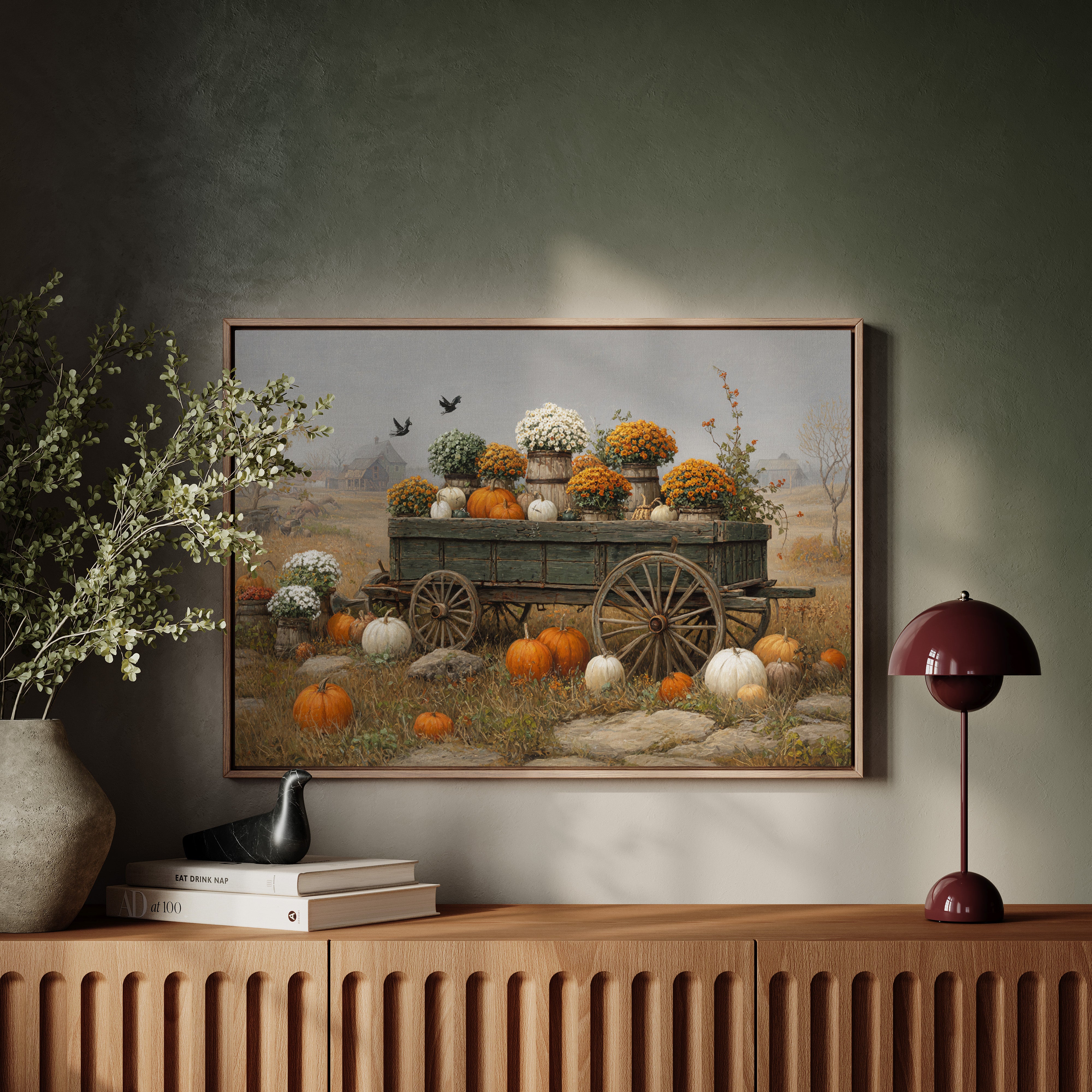Harvest Bounty on Old Wheels