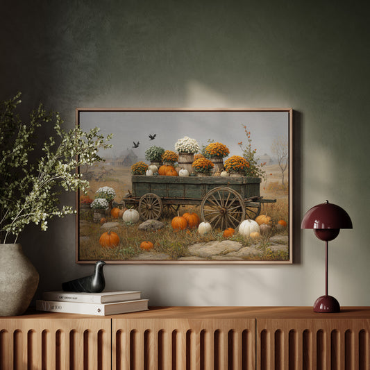 Harvest Bounty on Old Wheels