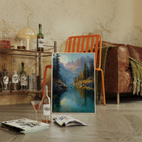 Peaks Paint Gold On Alpine Waters
