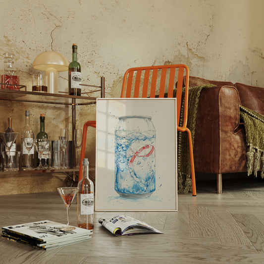 Summer Bubbles Dance In Glass