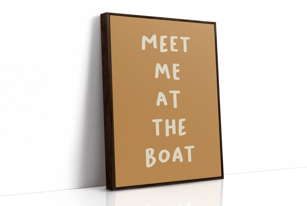 Meet Me at the Boat, Mustard Edition