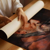 Wisdom Smokes From Wooden Frame