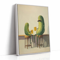 Pickle Pals Share a Pint