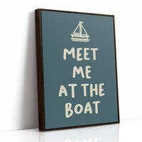 Meet Me at the Boat, Sailboat Icon