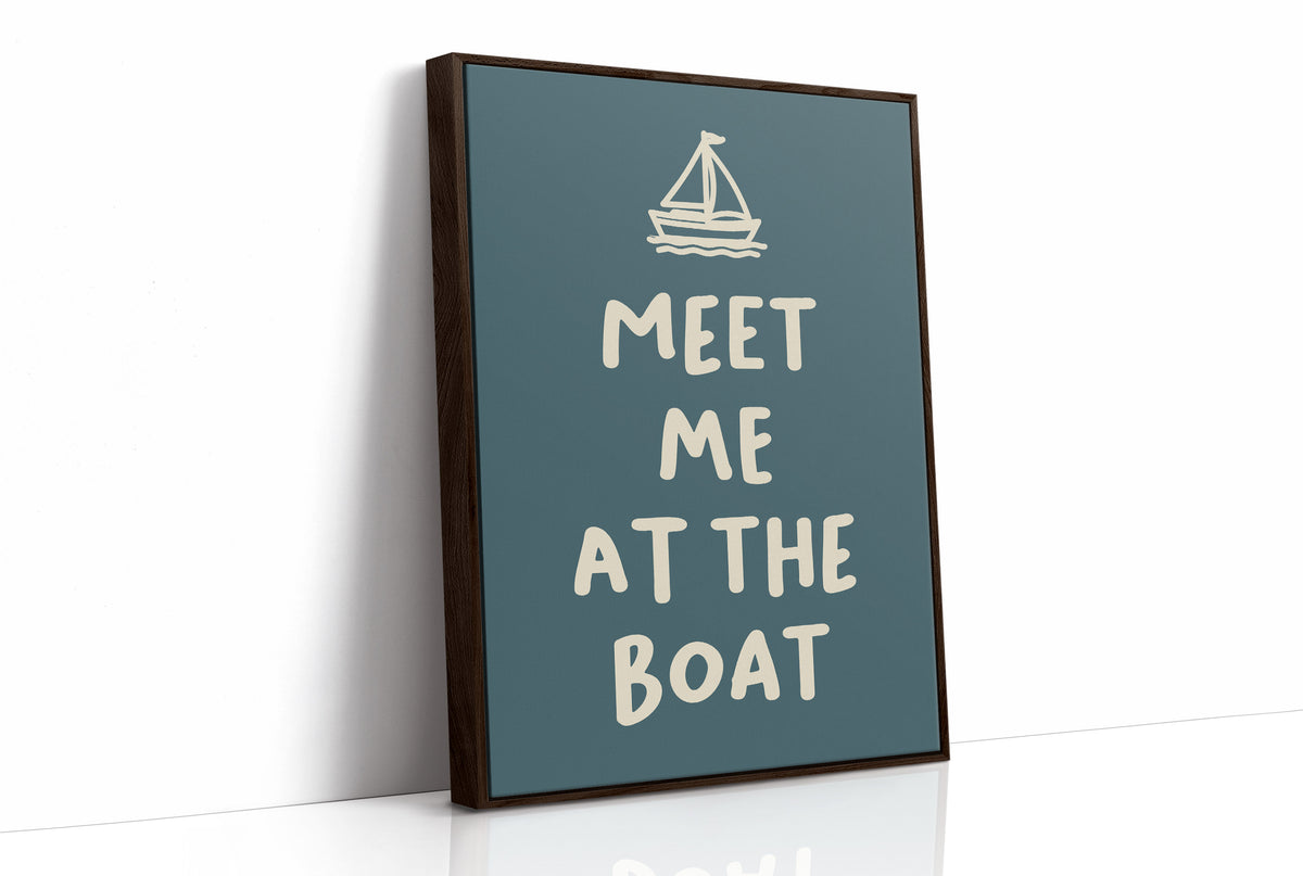 Meet Me at the Boat, Sailboat Icon