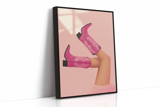 Pink Boots Paint Summer Stories